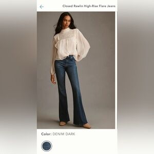 Closed Rawlin High Rise Flare Jeans